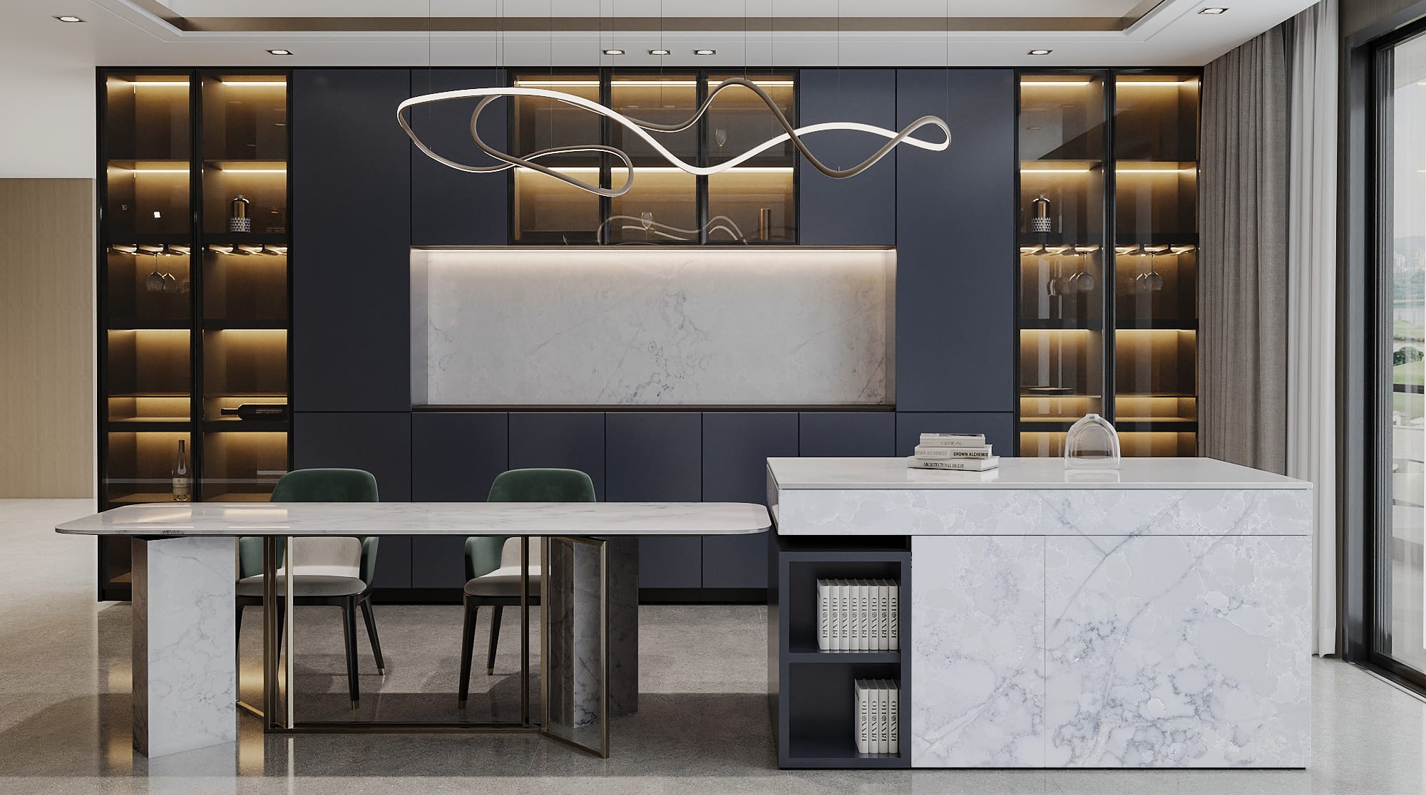 quartz slab application
